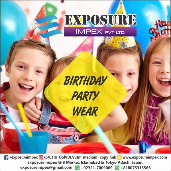 Birthday and Events Special Wear